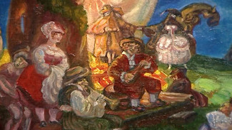 В астраханскую “Догадинку” вернулись отреставрированные картины