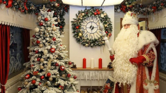 Сказочный поезд Деда Мороза прибудет в Астрахань 21 декабря