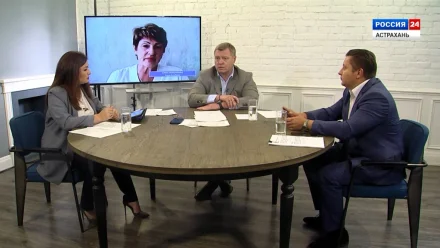 Прямая линия с губернатором Астраханской области Игорем Бабушкиным