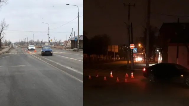 В двух ДТП в Астрахани пострадали пешеходы