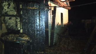 В Астраханской области при пожаре в доме погибла женщина 