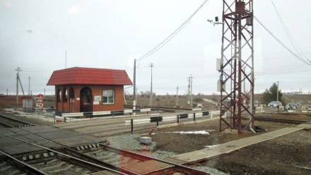 В Верхнем Баскунчаке Астраханской области снова закроют ж/д переезд