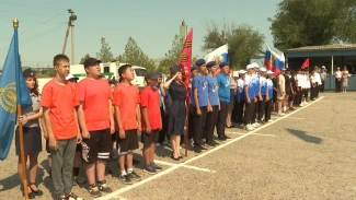 В Астрахани прошёл первый этап военно-патриотической игры «Зарница»