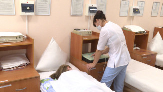 В астраханской детской поликлинике оборудовали кабинет физиотерапии