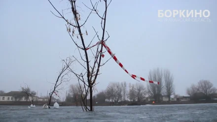 Астраханское село оказалось отрезанным от большой земли из-за ледостава