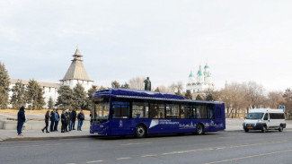 В Астрахани провели тест-драйв новых пассажирских автобусов