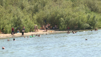 В Астрахани специалисты ГИМС провели рейд по несанкционированным местам купания