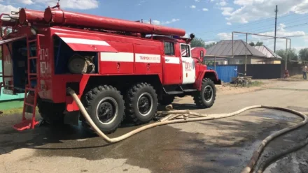 В Астраханской области при пожаре погиб 35-летний мужчина