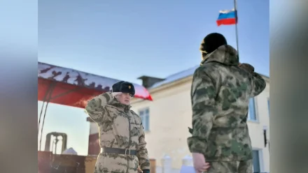 Астраханским военнослужащим Росгвардии – участникам СВО вручили награды