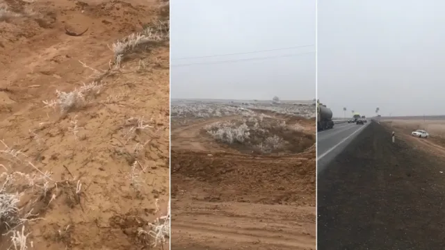Астраханцы жалуются на отсутствие проезда к селу Зорино