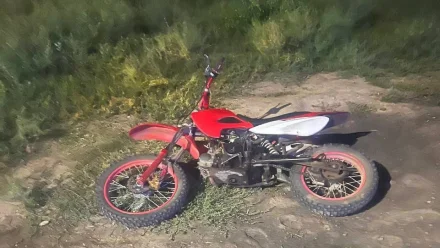 Под Астраханью юный мотоциклист устроил ДТП