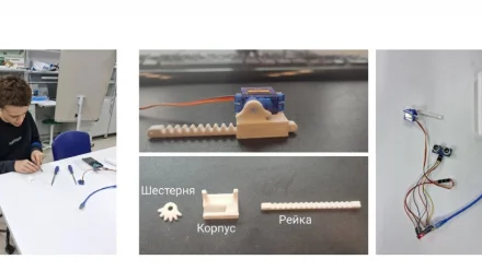 В Астрахани школьник разработал систему бесконтактного вызова лифта