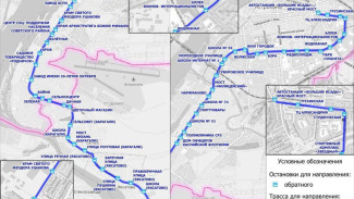 В Астрахани изменилась схема движения маршрута №117