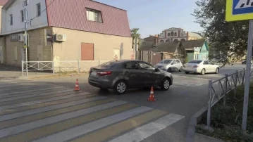 Сегодня в Астрахани на улице Бакинской произошло ДТП