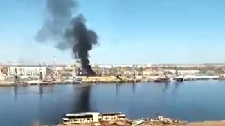 В МЧС рассказали, что горит в Трусовском районе Астрахани