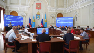 В Астрахани обсудили обеспечение безопасности в дни проведения выборов