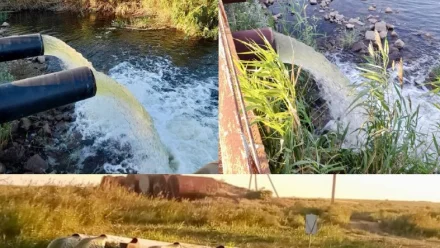 Под Астраханью продолжается подкачка воды в ильмени