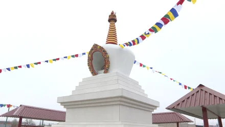 В Астрахани появилась Ступа Просветления