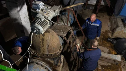 Холодную воду в Левобережье Астрахани дали досрочно