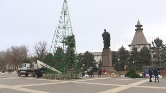 Главная городская ёлка будет украшать в этот Новый год площадь Ленина