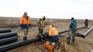 В Астрахани строят новую ветку водопровода