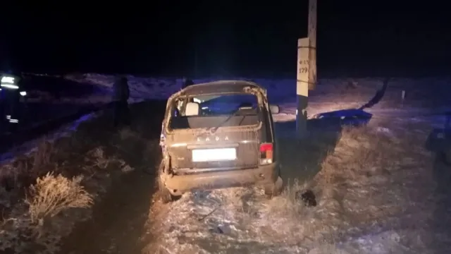 В ДТП в Астраханской области погиб мужчина и пострадали трое детей