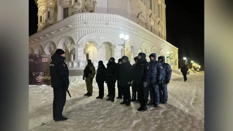 Астраханские правоохранители обеспечили безопасность граждан во время крещенских торжеств