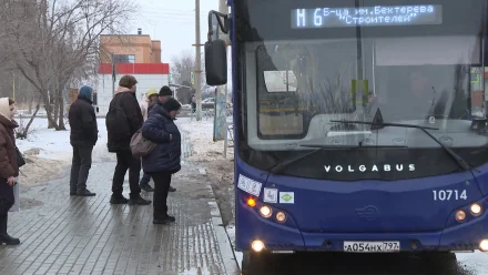 В Астрахани отмечаются сбои в работе общественного транспорта