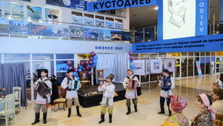 Астраханскому аэропорту торжественно присвоили имя Бориса Кустодиева