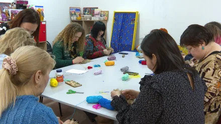 В Астрахани реализовали проект по арт-терапии для родителей особенных детей