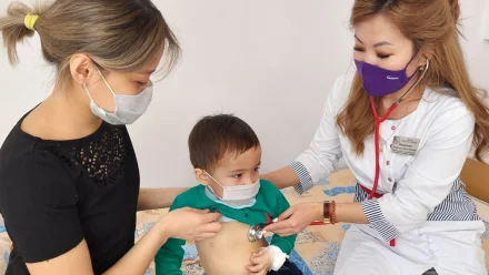 В Астрахани в областной детской больнице заработал дневной стационар №1