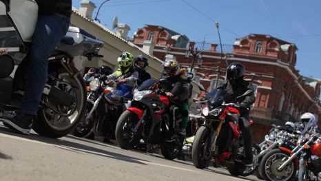 В Астраханской области официально открылся мотосезон