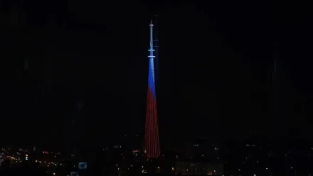 Завтра на астраханской телебашне включат праздничную подсветку