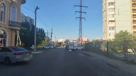 В Астрахани на улице Минусинской сбили несовершеннолетнего пешехода