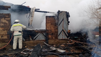 В астраханском посёлке Сероглазово при пожаре погиб 60-летний мужчина