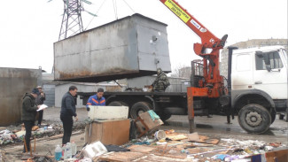 С начала года в Советском районе Астрахани убрали 216 незаконных гаражей