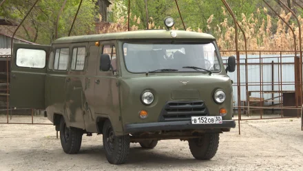 Автомобиль из Астраханской области добрался до зоны СВО