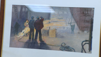 Молодые астраханские художники отразили в картинах судостроительное производство