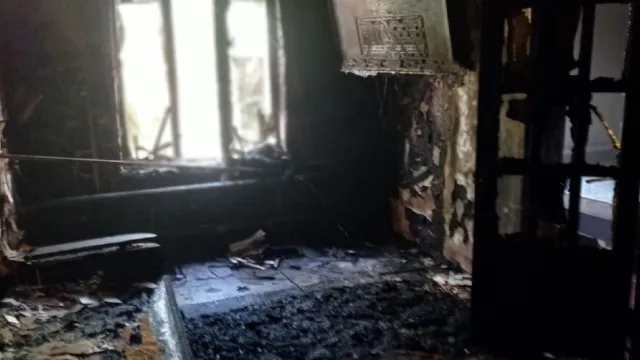 Детская шалость с огнём стала причиной пожара в доме под Астраханью