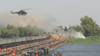 В Астрахани прошли учения войск материально-технического обеспечения