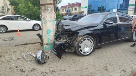 В центре Астрахани в ДТП пострадали 2 девочки