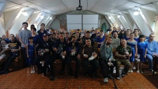 Воспитанники астраханского соццентра выступили с концертом в военном госпитале