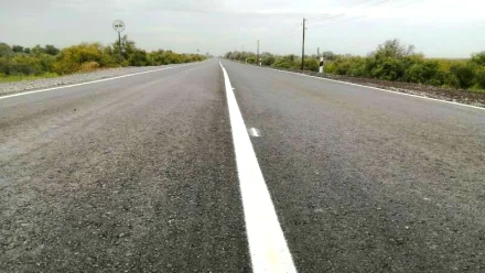 Под Астраханью завершили капремонт автодороги после вмешательства прокуратуры