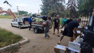 Астраханские волонтёры передали домашние угощения бойцам СВО