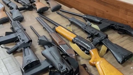 Астраханские росгвардейцы отправили 30 единиц гражданского оружия в зону СВО