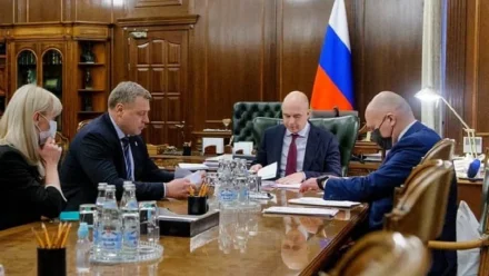 Игорь Бабушкин встретился с министром финансов России Антоном Силуановым