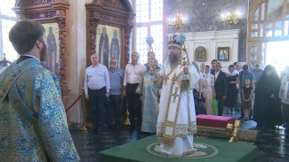 Православные астраханцы празднуют Успение Пресвятой Богородицы