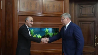 Игорь Бабушкин встретился с новым генконсулом Ирана в Астрахани