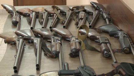 Астраханским бойцам СВО передали ещё 25 единиц гражданского оружия