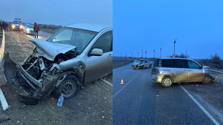 В Астраханской области произошло двойное ДТП с двумя пострадавшими 